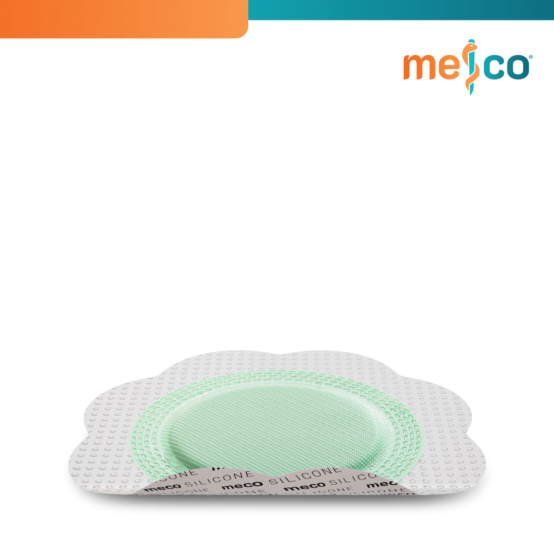 meco Superabsorber Adhesive Border Multisite 15x15cm